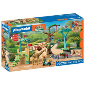 Aventure au Zoo Playmobil : Explore les Animaux Sauvages