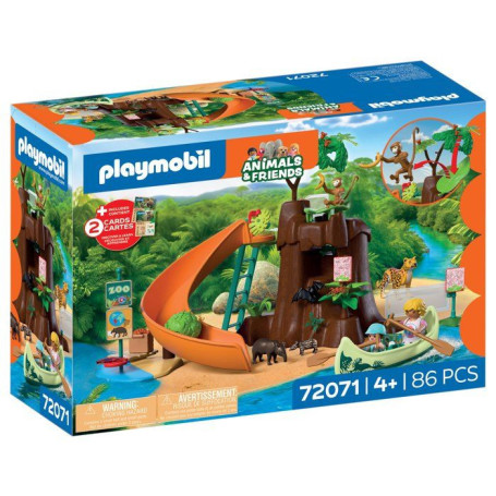 Playmobil Jungle Aventure : Explore le Zoo Tropical