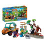 Gardien de Zoo Playmobil avec Véhicule