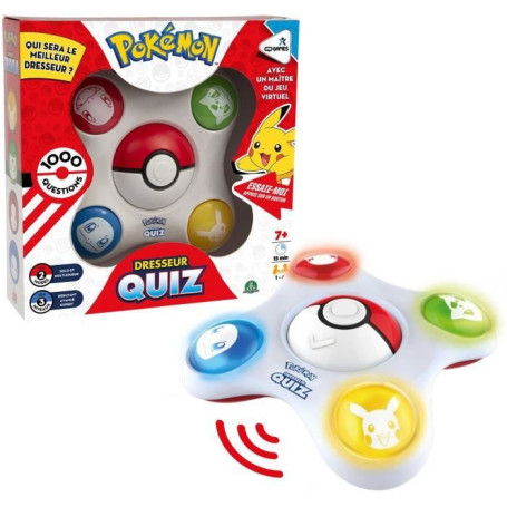 Pokémon Dresseur Trivia - Jeu de société interactif pour toute la famille