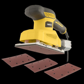 Ponceuse vibrante électrique POWERPLUS POWX04010 - 260 W avec bac de récupération