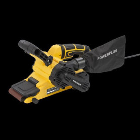 Ponceuse à bande POWERPLUS 900 W avec mallette et accessoires