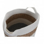 Set de basket DKD Home Decor Coton Blanc Fibre naturelle (30 x 30 x 26 cm) 97,99 €