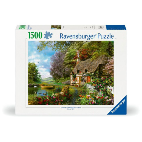 Puzzle Ravensburger 1500 pièces - Cottage de campagne