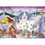 Puzzle Ravensburger 1000 pièces - Au rythme des pistes