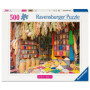 Puzzle 500 pièces - Marché aux épices du Maroc par Ravensburger
