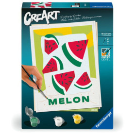 Ravensburger CreArt - Peinture par Numéros Melon 18x24 cm pour Adultes
