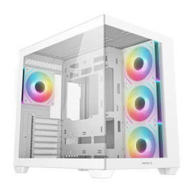 Boîtier PC DEEPCOOL R-CG530 Blanc avec Ventilateurs ARGB
