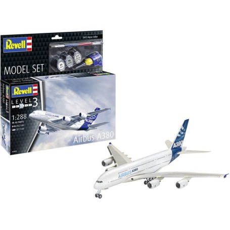 Maquette Airbus A380 - Set complet avec colle et peintures