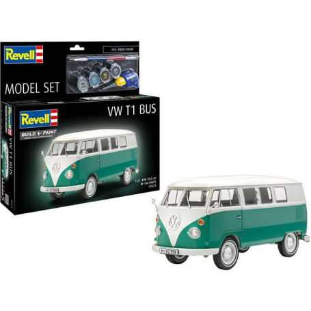 Maquette VW T1 Revell avec Colle et Peintures Incluses