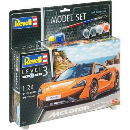 Maquette McLaren 570S à construire - Set complet avec colle et peintures