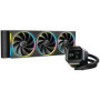 DEEPCOOL LM360 Noir - Watercooling AIO 360mm avec Écran IPS 2,4 pouces
