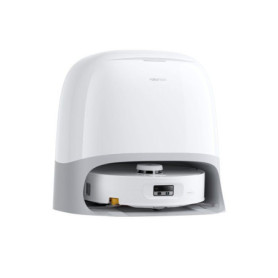 Roborock Qrevo Curv 2 FlowX - Robot Aspirateur Laveur Multifonctionnel Blanc