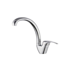 Mitigeur d'évier de cuisine Newbury - Chrome avec bec mobile