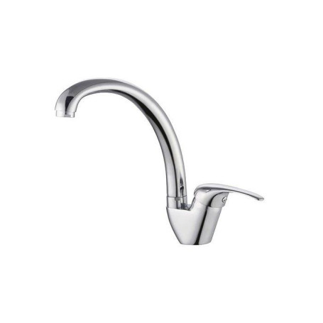 Mitigeur d'évier de cuisine Newbury - Chrome avec bec mobile