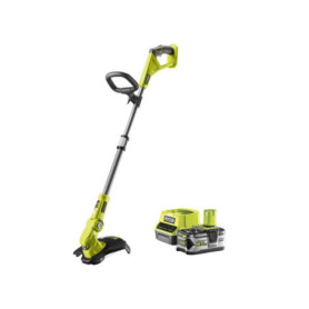 Coupe-bordures RYOBI 18V avec batterie 5,0 Ah et tube télescopique