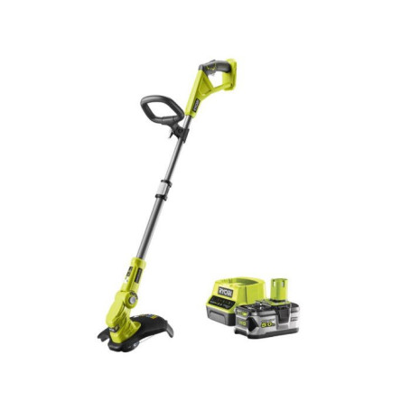 Coupe-bordures RYOBI 18V avec batterie 5,0 Ah et tube télescopique