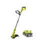 Coupe-bordures RYOBI 18V avec batterie 5,0 Ah et tube télescopique