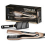 Lisseur Vapeur Demeliss Titanium Smooth Ritual avec Brosse Démelante