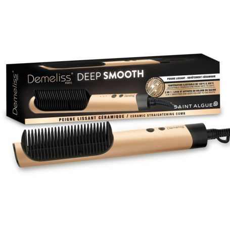 Peigne Lissant Demeliss Deep & Smooth - SAINT ALGUE - 3 Températures