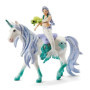 Figurine Sirène sur Licorne de Mer - Schleich Bayala