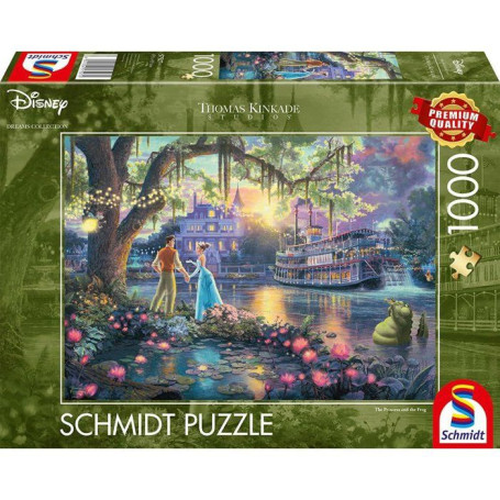 Puzzle Disney La Princesse et la Grenouille - 1000 pièces