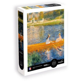 Puzzle Calypto 1000 pièces - La Yole de Renoir - Toucher Soyeux