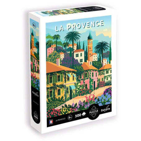 Puzzle Calypto La Provence - 500 pièces - SENTOSPHERE
