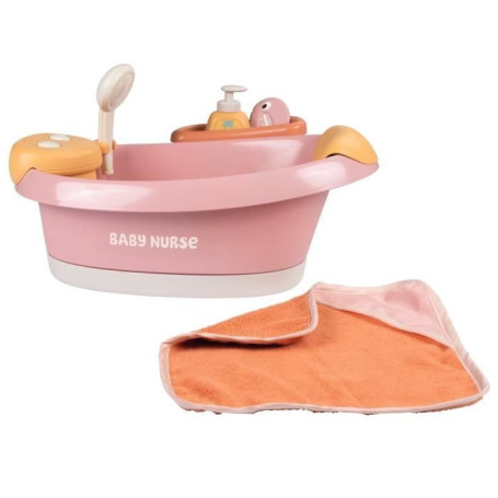 Baignoire Balnéo Baby Nurse SMOBY pour Poupon