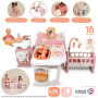 Maison des Bébés SMOBY avec 19 Accessoires - Pliable et Ludique