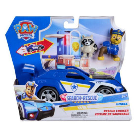 Coffret Pat' Patrouille Chase et Véhicule Rétrofriction