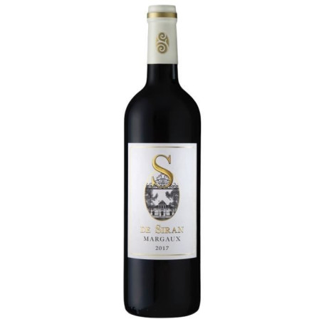 Château Siran S de Siran 2017 - Vin Rouge de Bordeaux AOC Margaux 75cl
