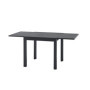 Table de jardin extensible en aluminium pour 6 personnes