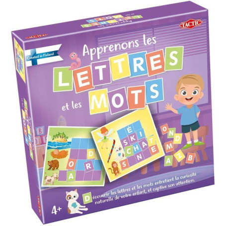 Apprenons les Lettres et les Mots - Jeu éducatif pour enfants