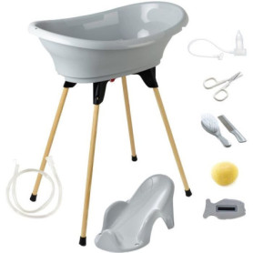 Pack Bain VASCO 9 en 1 - THERMOBABY - Gris Charme