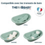 Kit Baignoire Vasco THERMOBABY - Vert Sauge Pratique et Design