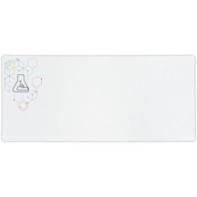 Tapis de Souris XXL Anti-Dérapant - THE G-LAB - Design Épuré Blanc
