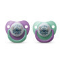 Lot de 2 sucettes anatomiques Lilo & Stitch en silicone - 6 mois+