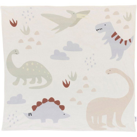 Tapis de jeu nomade Dinosaures 100 x 100 cm - TINEO