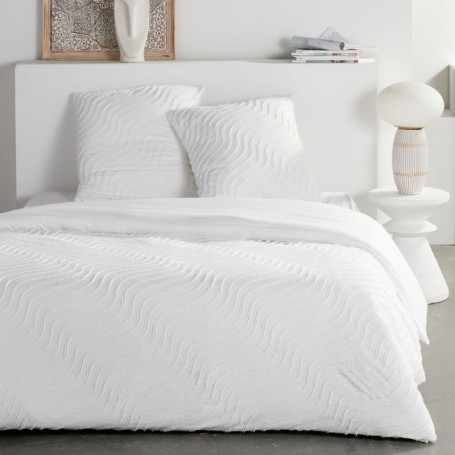 Parure de lit Essential TODAY - Housse de couette 220x240 cm et taies d'oreiller