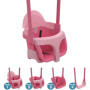 Balançoire 4-en-1 pour Bébé - TP TOYS - Quadpod Rose