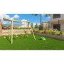 Portique en bois DARIFOU avec balançoires pour enfants