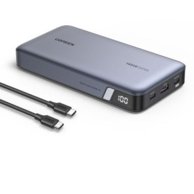 Batterie Externe UGREEN 25,000 mAh 145W - Charge Ultra-Rapide Gris