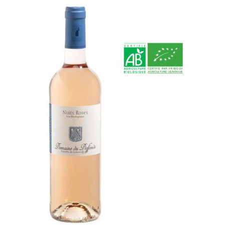 Domaine du Deffends Nuits Roses 2024 - Vin Rosé Bio de Provence
