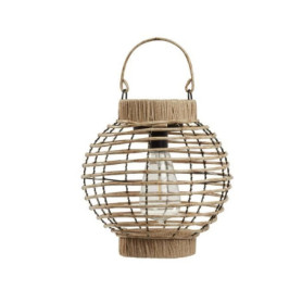 Lanterne Solaire Élégante Beige - SMART GARDEN