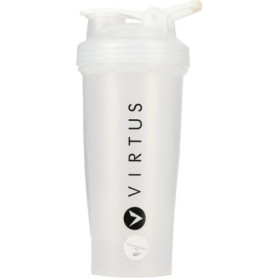Gourde de Sport VIRTUS Castaldo 500 ml avec Shaker Inclus - Blanc