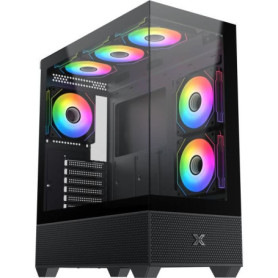 Boîtier PC XIGMATEK Alphard Noir E-ATX avec Verre Trempé et ARGB