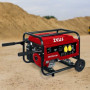 Groupe Électrogène Essence ZEUZ 3000 W - Autonomie 9h et Moteur 4 Temps