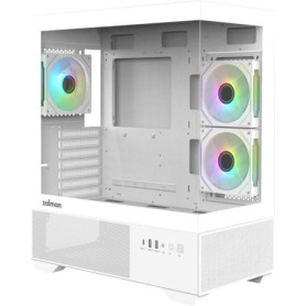Boîtier PC ZALMAN CHRONIX V2 Blanc - Moyen Tour ATX avec A-RGB