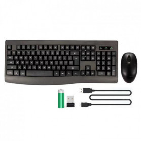 Pack clavier souris sans fil rechargeable BLUESTORK - Noir 49,99 €